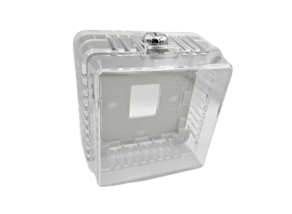 TP01CL Thermostat Guard | Plastic, Mini - 3.125" x 8" x 5"