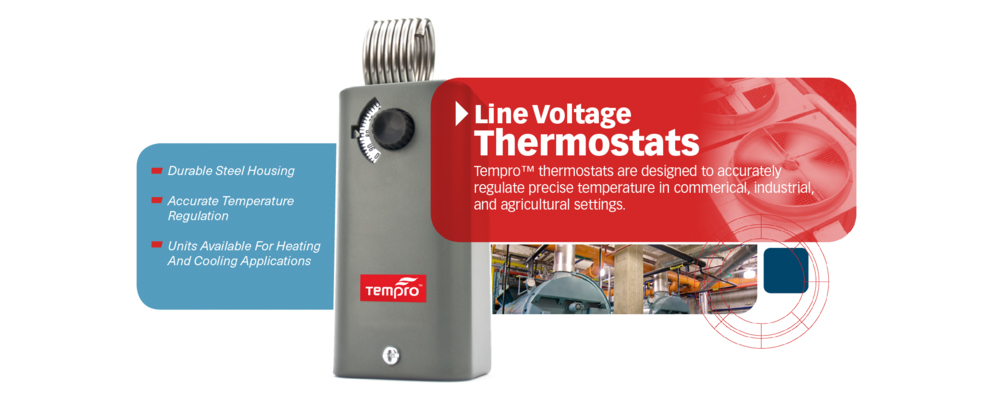 <p>Tempro thermostats are designed to accurately regulate precise temperature in commercial, industrial and agricultural settings.</p>
