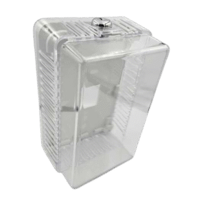 TP02CL Thermostat Guard | Plastic, Medium - 7.80" x 5.00" x 3.35"