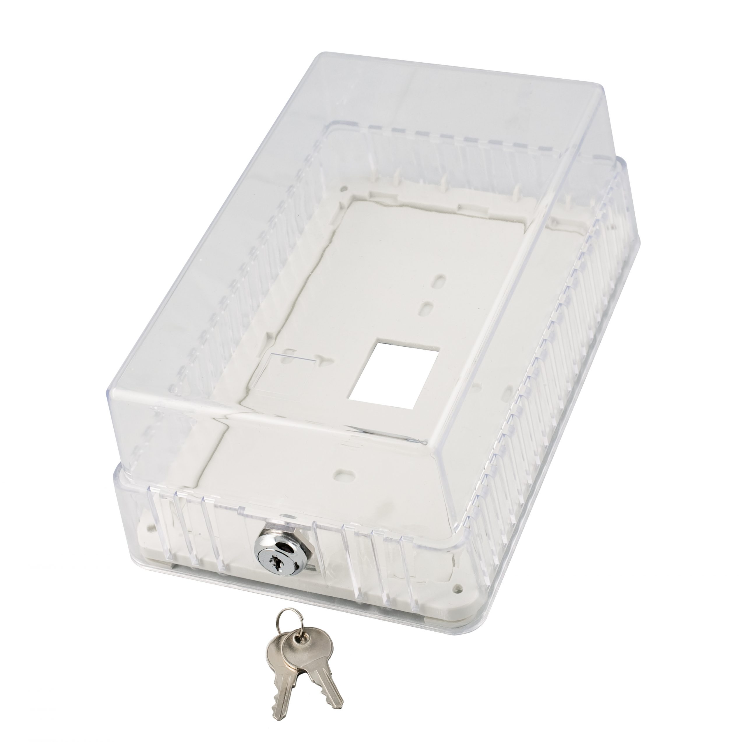 TP02CL Thermostat Guard  Plastic, Medium - 7.80 x 5.00 x 3.35