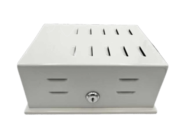 TP06M Thermostat Guard | Beige Metal, Medium - 8.44" x 6.22" x 3.68" - Image 4