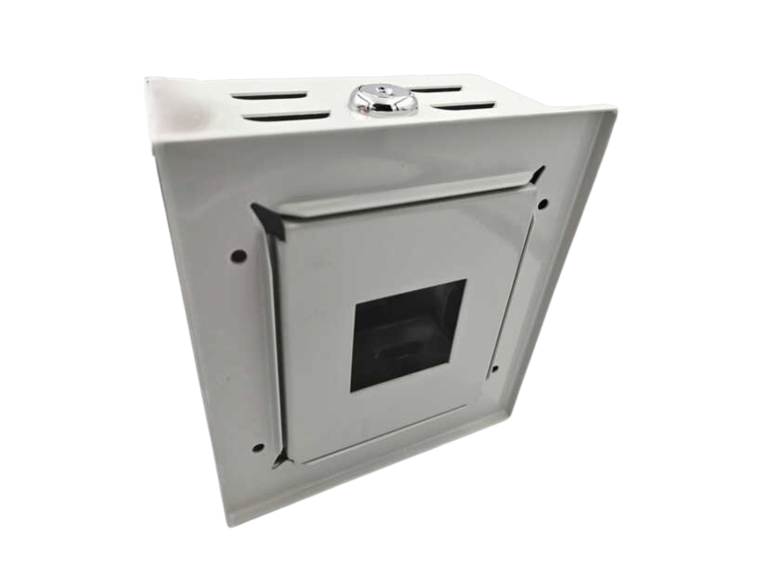 TP08M Thermostat Guard | Beige Metal, Mini - 5.21" x 5.79" x 2.80" - Image 4