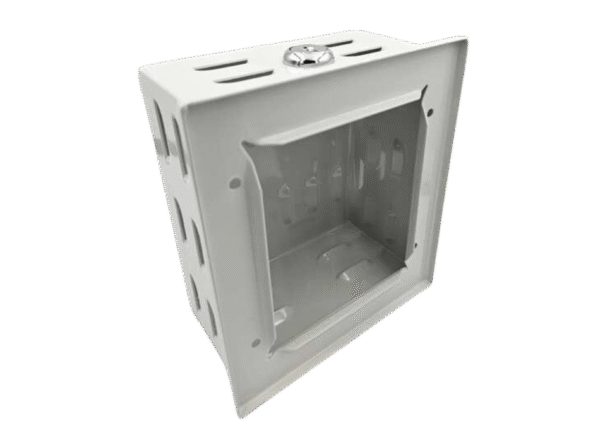 TP08M Thermostat Guard | Beige Metal, Mini - 5.21" x 5.79" x 2.80" - Image 3