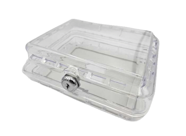TP09CL Thermostat Guard | Plastic, Double Wall Probe Resistant, Medium - 7.26" x 6.26" x 2.98" - Image 3