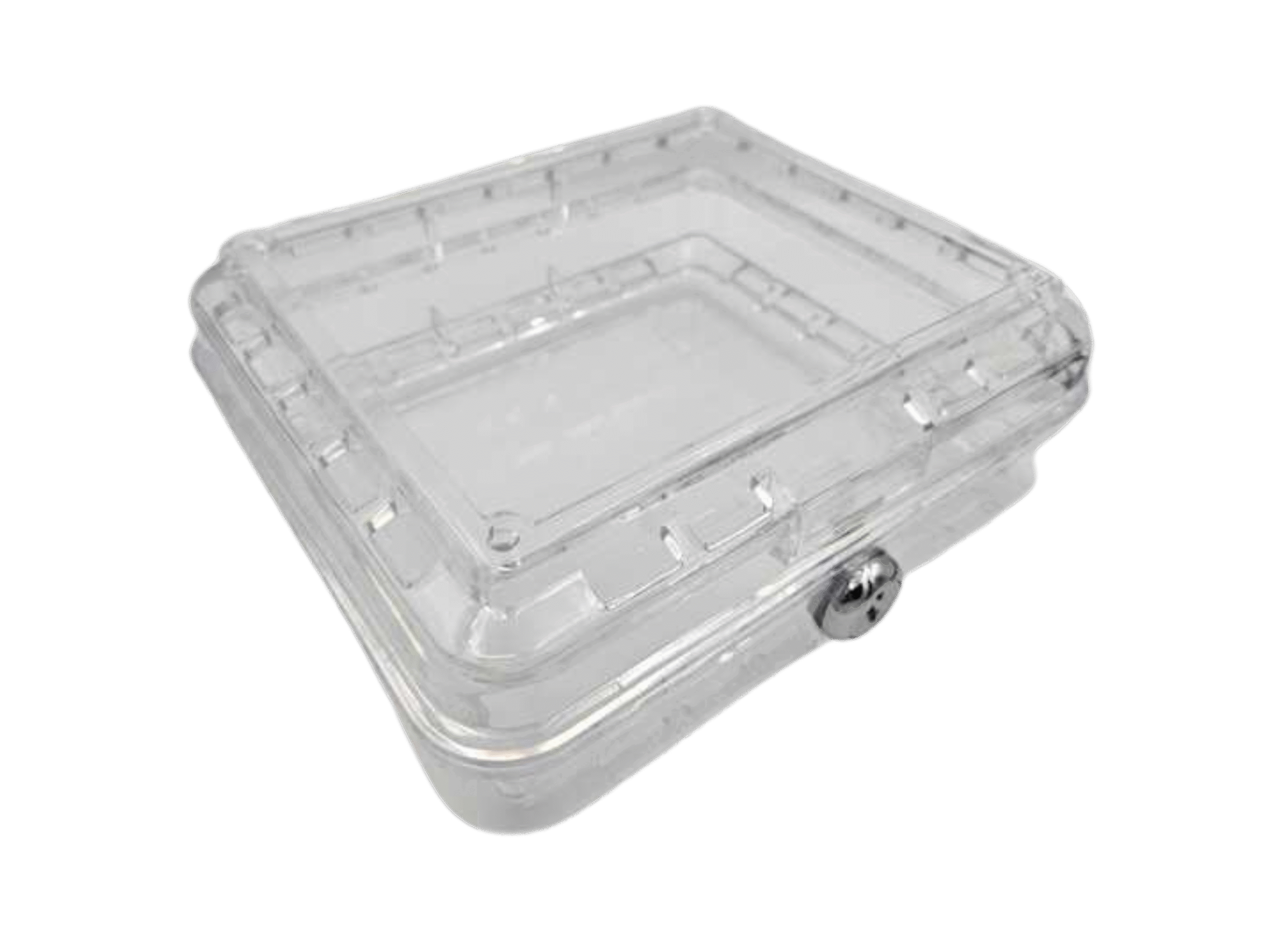 TP09CL Thermostat Guard | Plastic, Double Wall Probe Resistant, Medium - 7.26" x 6.26" x 2.98"