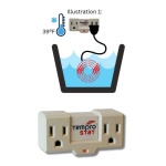 Tank De-Icer Freeze Protection Thermostat